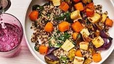 Roasted Root Veggie Quinoa Bowls