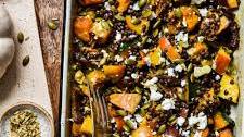 Roasted Squash and Lentil Salad