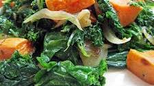 Roasted Sweet Potato and Kale Salad