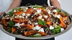 Salad w. Roasted Pumpkin & Feta