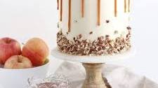 Salted Caramel Apple Cake