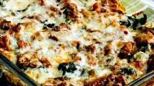 Sausage and Kale Lasagna Casserole
