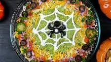 Seven Layer Spider Dip