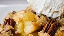 Simple Maple Pecan Apple Crisp
