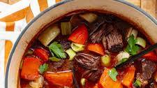 Slow-Cooked Red Wine Beef Stew