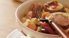 Slow-Cooker Harvest Sausage and Vegetable Casserole