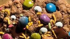 Small Batch Gooey Monster Eye Cookies (Flourless, High Protein)