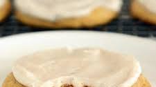 Soft Batch Iced Pumpkin Sugar Cookies