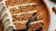 Spice Cake with Brown Butter Cream Cheese Frosting