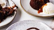 Spiced Caramel Chocolate Lava Cakes