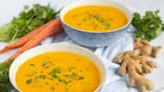 Spiced Ginger Carrot Soup