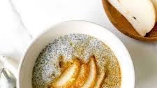 Spiced Pear Chia Pudding