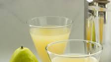Spiced Pear Martini or Mocktail