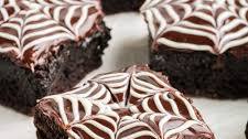 Spiderweb Brownies