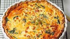 Spinach and Feta Quiche