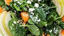 Spinach and Quinoa Salad with Pears and Oranges