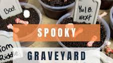Spooky Graveyard Dirt Pudding Shots
