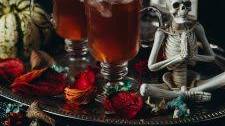 Spooky Maple Rum Cocktail