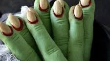 Spooky Zombie Finger Cookies