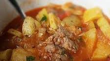 Summer Squash and Sausage Stew