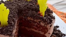 Super Spooky Graveyard Cake