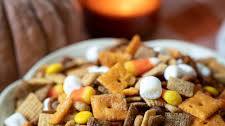 Sweet and Salty Fall Snack Mix