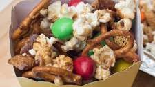 Sweet and Salty Popcorn Snack Mix