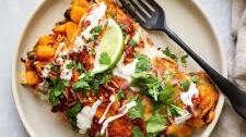 Sweet Potato Enchilada Casserole