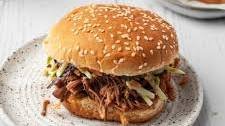 Sweet & Spicy Slow Cooker Pulled Pork Sandwiches