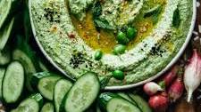 Vegan Appetizer Recipes: Creamy Edamame Dip