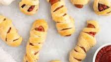 Vegan Mummy Dogs and Meatballs