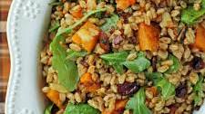 Warm Butternut Squash Farro Salad