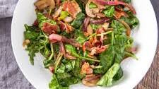 Warm Spinach Salad