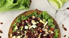 Wild Rice Chicken Salad with Cranberries