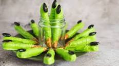 Witch Finger Pretzel Rods