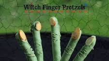 Witch Finger Pretzels