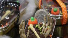 Zombie Graveyard Mini Cakes