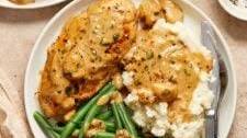 1-Pan, Creamy Garlic Herb Chicken