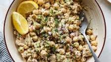 10 Minute Chickpea Tuna Salad
