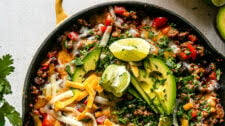 20-Minute Turkey Taco Skillet
