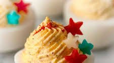 4th of July Deviled Eggs