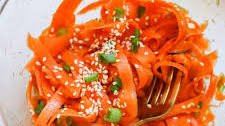 5-Minute Ginger Soy Carrot Salad