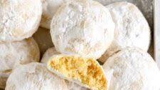 6 Ingredient Snowball Cookies
