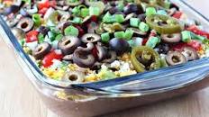7 Layer Black Bean Dip