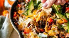 8 Easy Ground Turkey Recipes (in 30 minutes or less!) Turkey Taco Skillet