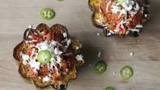 Acorn Squash Stuffed with Chorizo a la Mexicana