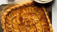 Apple butter galette
