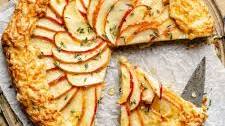 Apple Cheddar Galette
