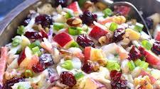 Apple Cranberry Coleslaw