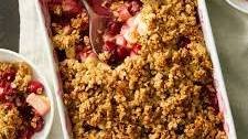 Apple Cranberry Crisp